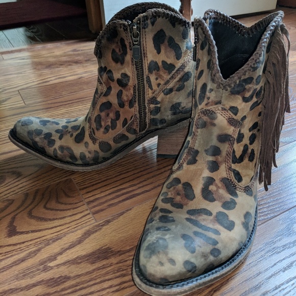 liberty black cheetah boots